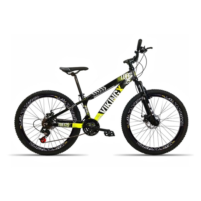 Bicicleta Vikingx X25 - Aro 26 - Freio a Disco Mecânico - Câmbio Mega Ranger - 21 Marchas - Adulto - Foto 1
