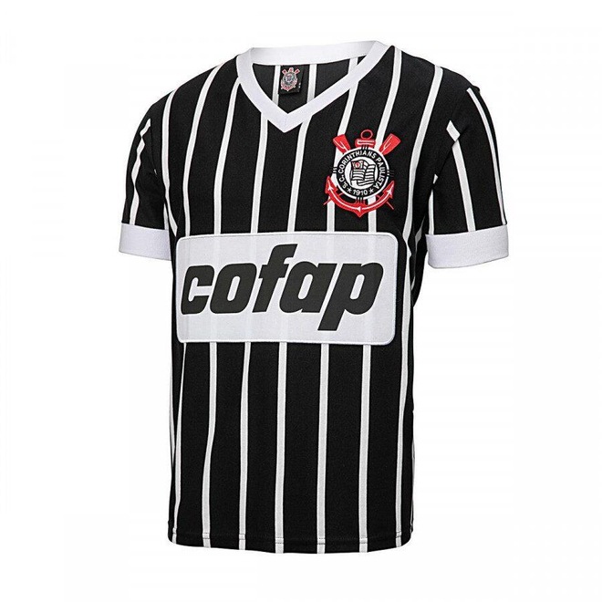 Camisa do Corinthians Retrô Gol 1983 Cofap - Masculina - Foto 1