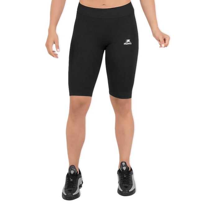 Bermuda Biker Muvin Suplex Power UV50 CBL-100 - Feminina - Foto 1