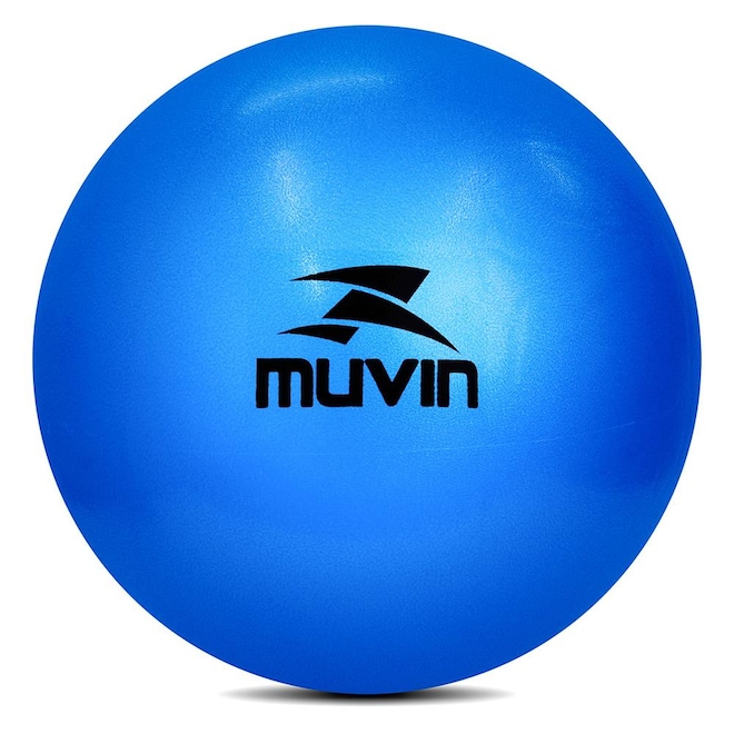 Bola de Pilates Muvin Overball Soft Gym com Bico para Inflar - 25 cm - Foto 1