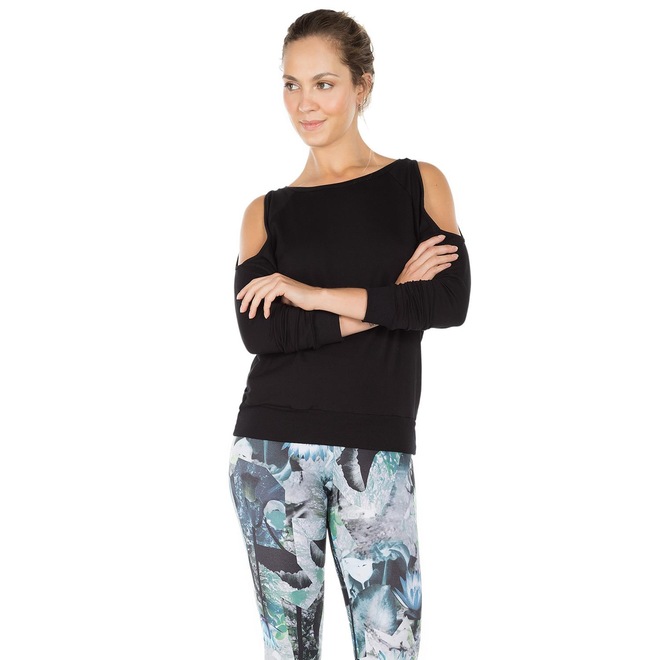 Camiseta Manga Longa Sweatshirt Meditation - Feminina - Foto 1