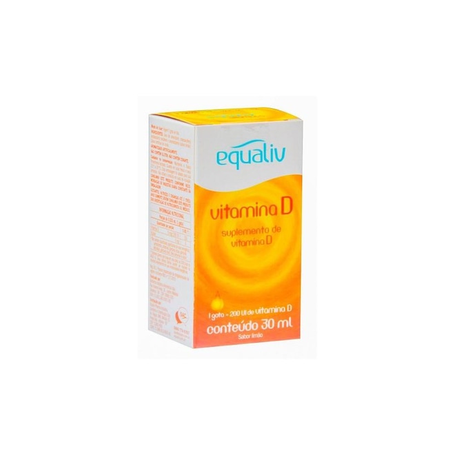 Vitamina D 200Ui Equaliv - 30Ml - Foto 1