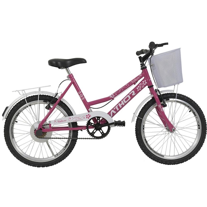 Bicicleta Athor Nature Aro 20 - Freio V-Brake - Marcha Única - Infantil - Foto 1