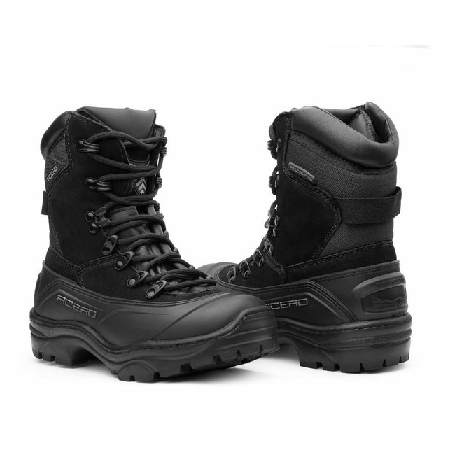 Bota Coturno Militar Acero Cano Médio - Adulto - Foto 1