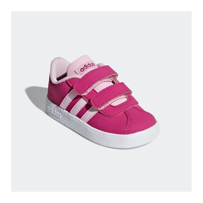 Tenis adidas Vl Court 20 Cmf I Unissex - Infantil - Foto 1