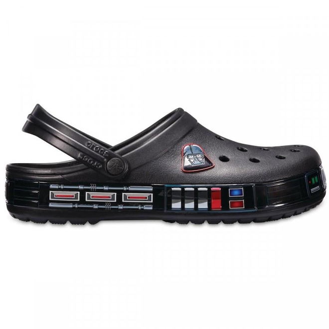 Sandália Crocs Crocband Star Wars Darth Vader Clog - Adulto - Foto 1