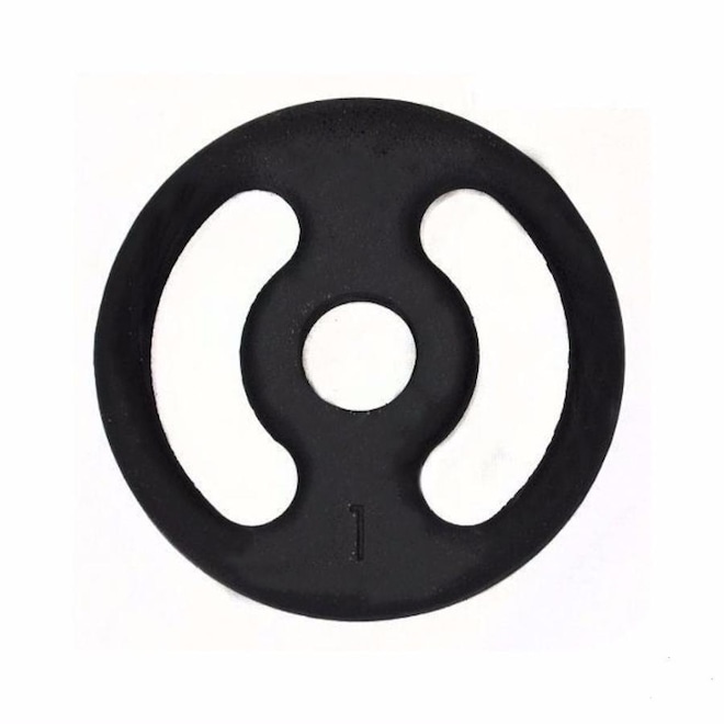 Anilha Pintada KL Master Peso Academia Musculação - 1 kg - Foto 1