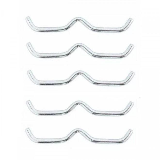 Kit 10 Ganchos Bigode W Mini Cama Elástica Jump Profissional - Foto 1