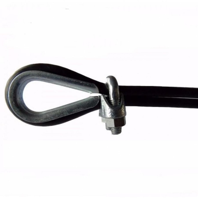 Kit 20 Grampos Clips Cabo de Aço Reparo Academia Aparelho - Foto 1