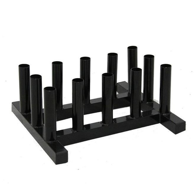 Suporte Expositor Para 12 Barras de Chão Academia Musculação - Foto 1