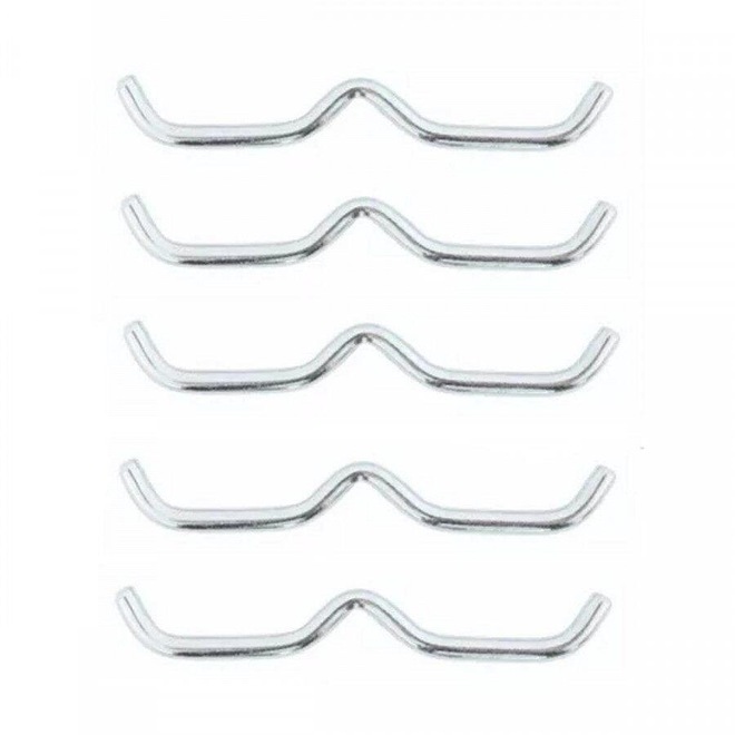 Gancho W para Mini Cama Elastica KL Master Jump Profissional - 10 unidades - Foto 1