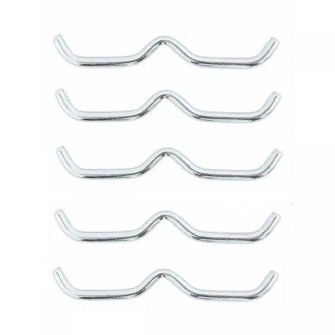 Kit 20 Ganchos Bigode W Jump Profissional Mini Cama Elástica - Foto 1