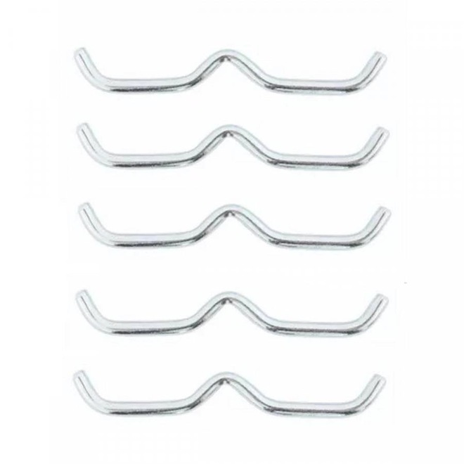 Kit 40 Ganchos Bigode W Mini Cama Elástica Jump Profissional - Foto 1