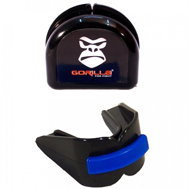 Protetor Bucal Duplo Gorilla para Boxe e Muay-Thai com Capinha - Foto 1