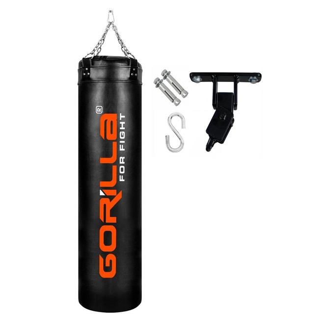 Kit Gorilla Saco de Pancada 160 Cm + Suporte Teto Articulado - Foto 1