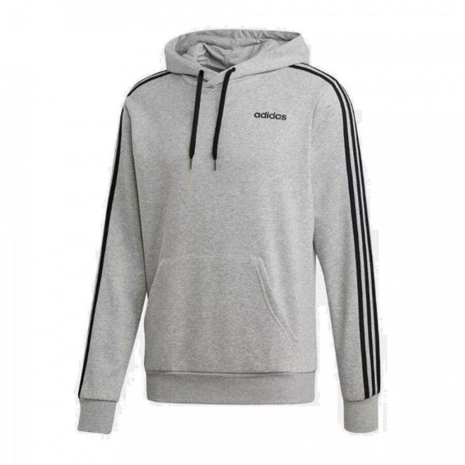 Blusão de Moletom com Capuz adidas 3S Pullover French - Masculino - Foto 1