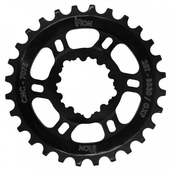 Coroa Iron Direct Mount 28T BB30 SRAM - Foto 1