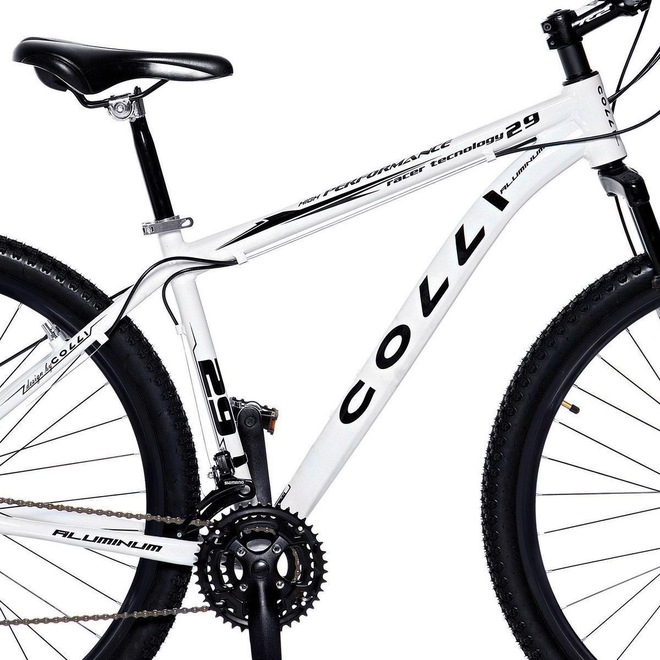 Bicicleta Colli MTB em Alumínio Aro 29 Suspensão Dianteira Freio à Disco - 21 Marchas - Foto 1