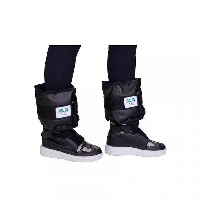 Caneleiras KL Master Academia Profissional Lona com Ajuste - Par - 3kg - Foto 1