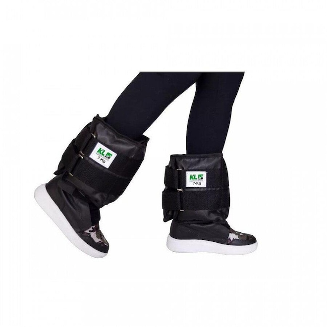 Caneleiras KL Master Academia Profissional Lona com Ajuste - Par - 7kg - Foto 1