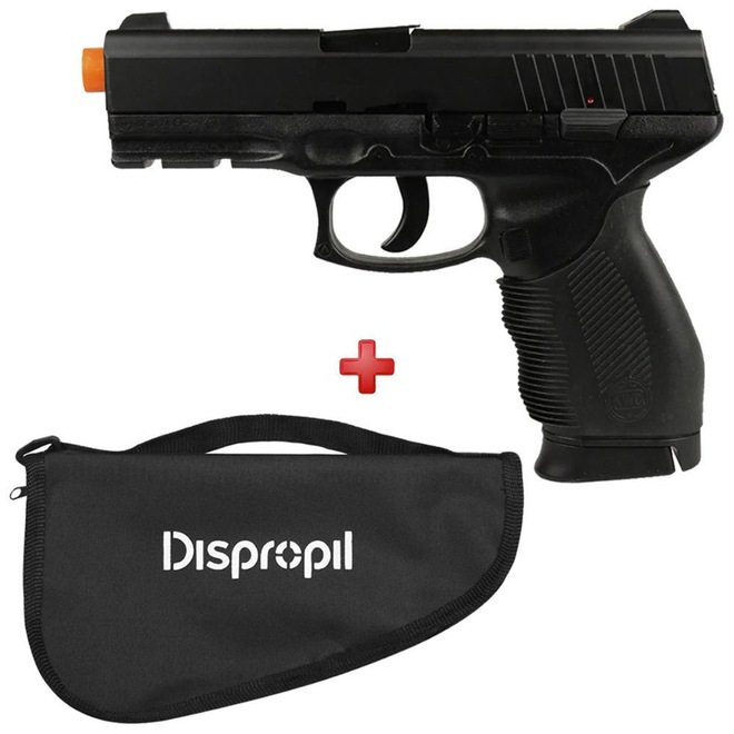 Pistola de Pressão CO2 KWC 24/7 4.5mm + Capa - Foto 1