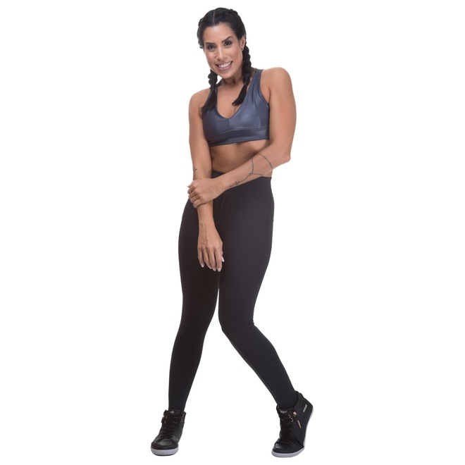 Calça Legging Miss Blessed Premium Montaria Marsala - Feminina - Foto 1