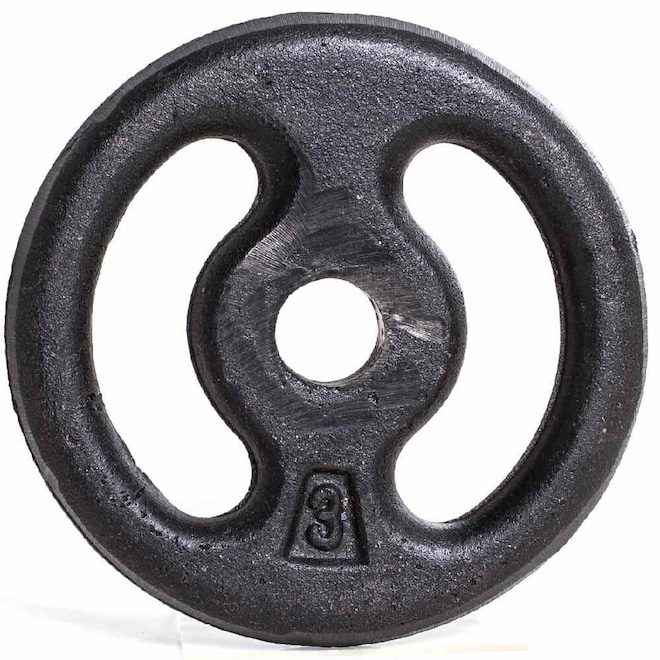 Anilha de Ferro Fundido Pintada Yangfit - 3kg - Foto 1