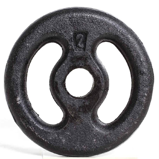 Anilha de Ferro Fundido Pintada Yangfit - 2kg - Foto 1