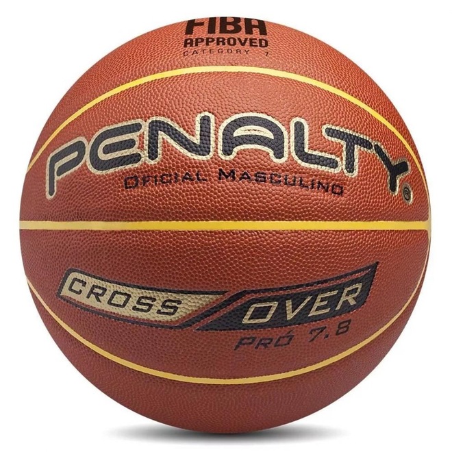 Bola de Basquete Penalty Pro 7.8 Oficial - Foto 1