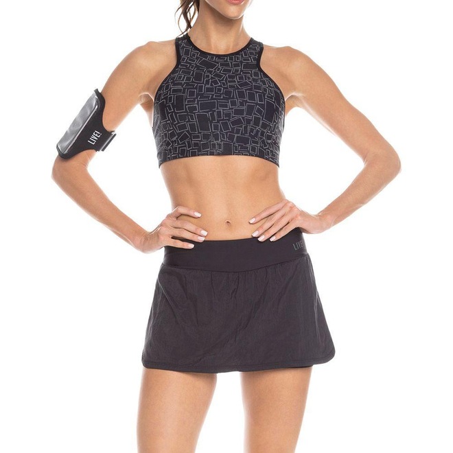 Short Saia Live Rush - Feminino - Foto 1