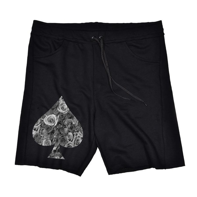 Bermuda Skull Clothing de Moletom Poker - Masculina - Foto 1