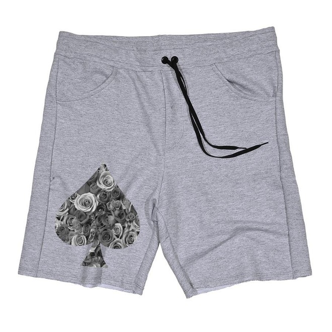 Bermuda Skull Clothing de Moletom Poker - Masculina - Foto 1