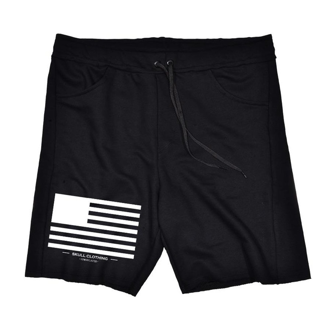 Bermuda Skull Clothing de Moletom Skull Flag - Masculina - Foto 1