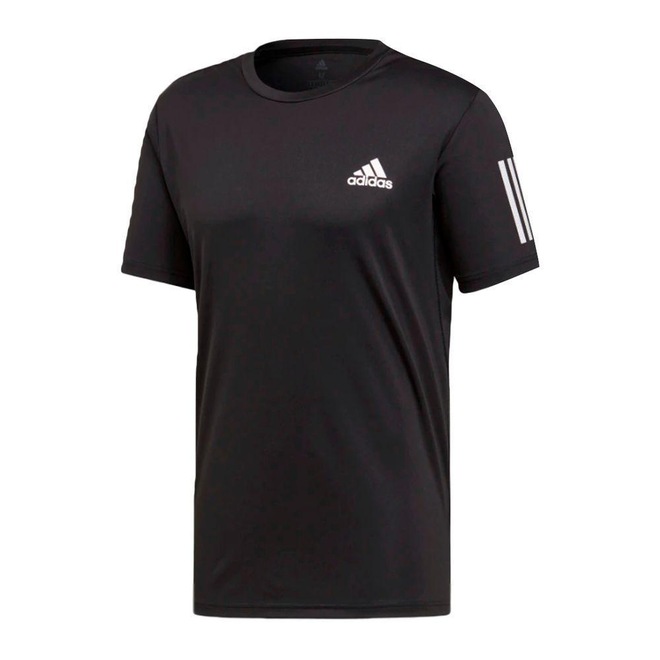 Camiseta adidas 3-Stripes Club - Masculina - Foto 1
