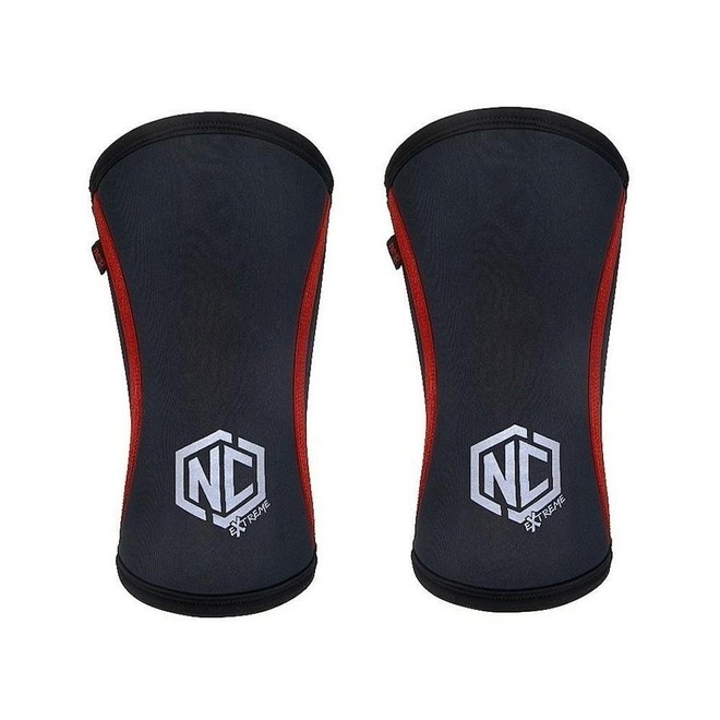 Joelheira NC Extreme LPO Powerlifting - 5mm - Par - Adulto - Foto 1