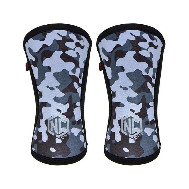 Joelheira Nc Extreme Lpo Powerlifting - 7mm - Par - Adulto - Foto 1