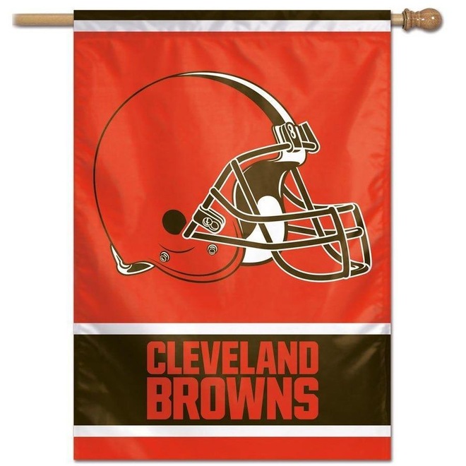 Bandeira Vertical WinCraft Logo Team Cleveland Browns - 70x100cm - Foto 1
