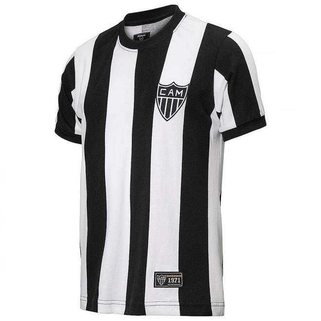 Camisa do Atlético Mineiro Retrô Gol Retrô 1971 - Masculina - Foto 1