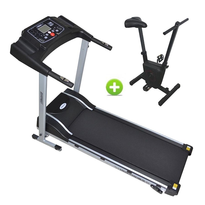 Esteira Ergométrica Ergolife Semi Profissional PREMIUM 4.0 - Bivolt + Bike Residencial - Foto 1