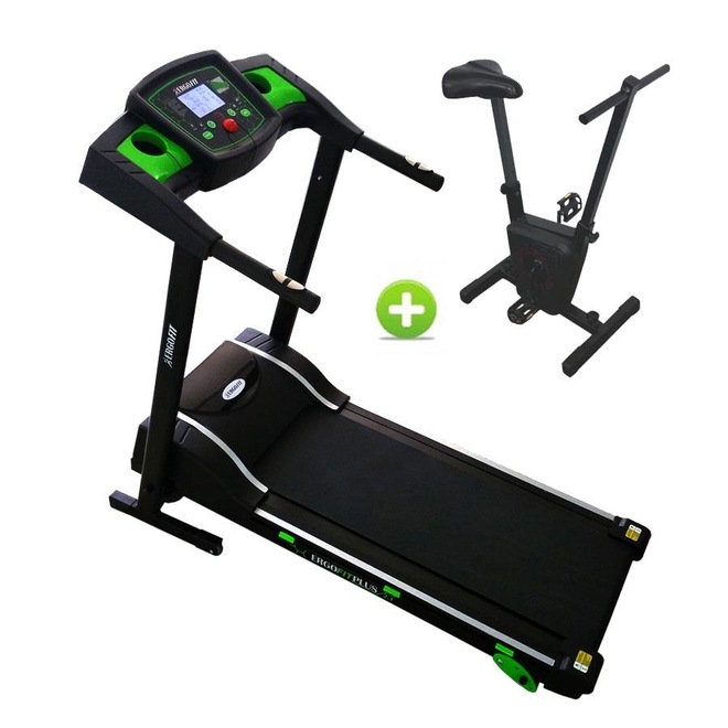 Esteira Ergométrica Ergolife Semi Profissional PREMIUM 5.0 - Bivolt + Bike Residencial - Foto 1