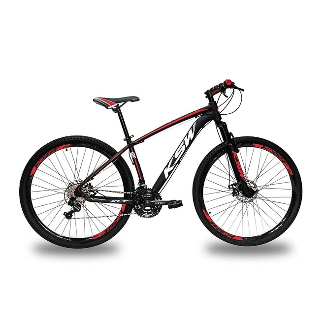 Mountain Bike KSW XLT 2019 Alumínio - Aro 29 - Câmbio Shimano - Freio a Disco - 24 Marchas - Foto 1