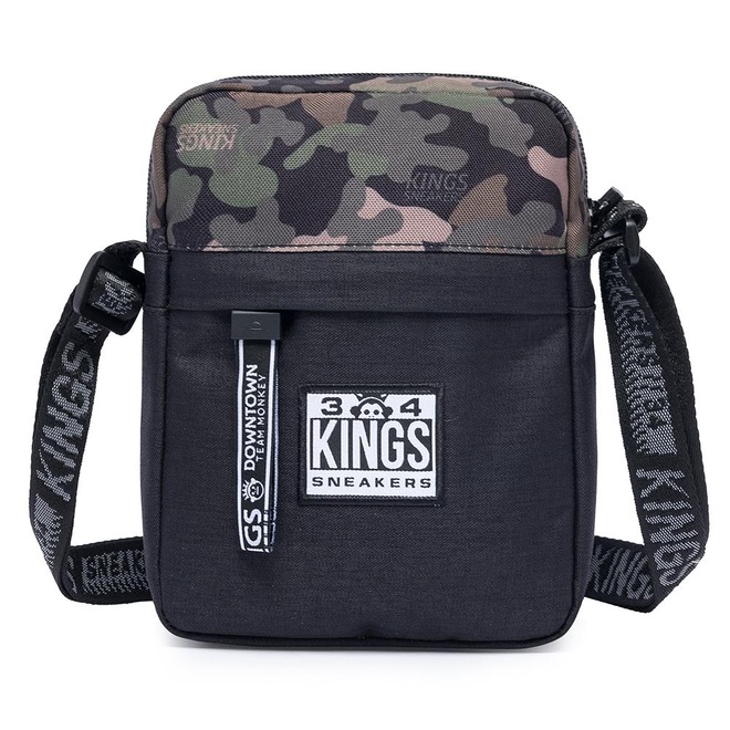 Bolsa Transvesal King Sneakers Detalhes Camuflado - 1,5 Litros - Foto 1