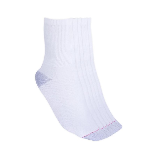 Meia Cano Médio Hanes Esportiva com 6 Pares - Adulto - Foto 1