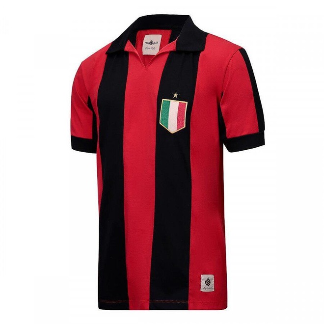 Camisa Milan Retrô Gol Anos 80 - Masculina - Foto 1