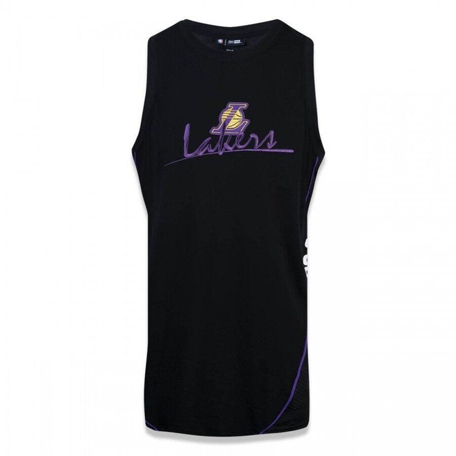 Camiseta Regata New Era NBA Los Angeles Lakers - Masculina - Foto 1