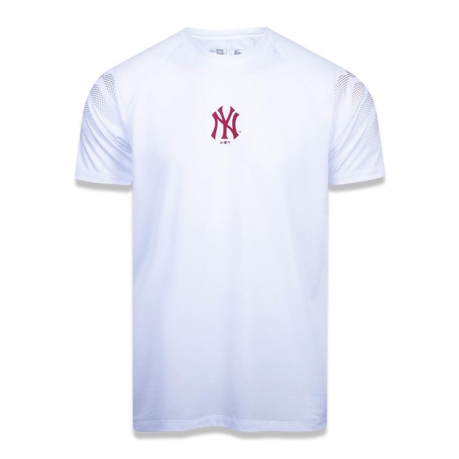 Camiseta New Era MLB New York Yankees Performance Three - Masculina - Foto 1