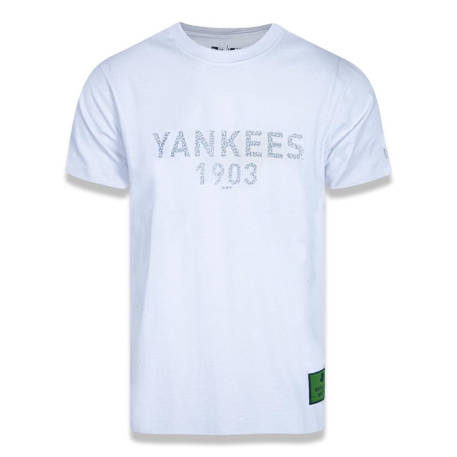 Camiseta New Era MLB New York Yankees Monotone Puff - Masculina - Foto 1