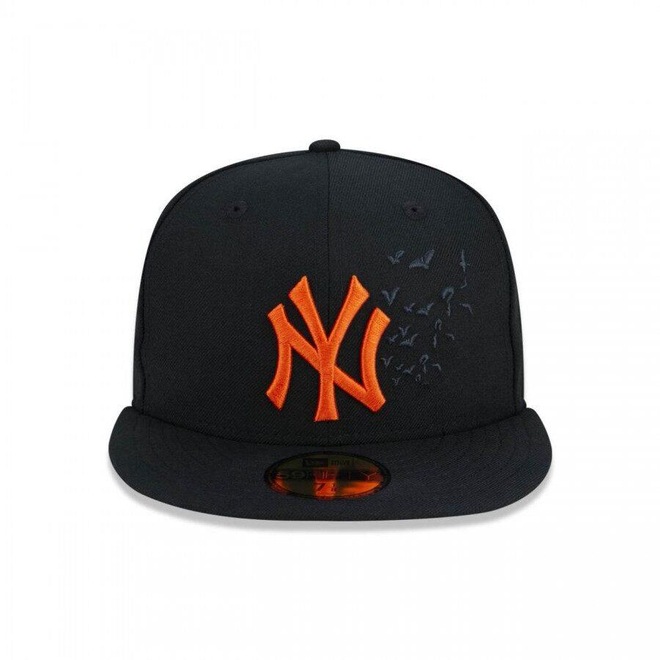 Boné Aba Reta New Era 59FIFTY MLB New York Yankees Halloween - Fechado - Adulto - Foto 1