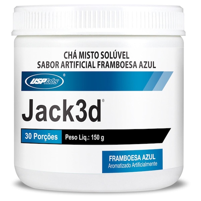 Jack 3D USP Labs - Framboesa - 150g - Foto 1