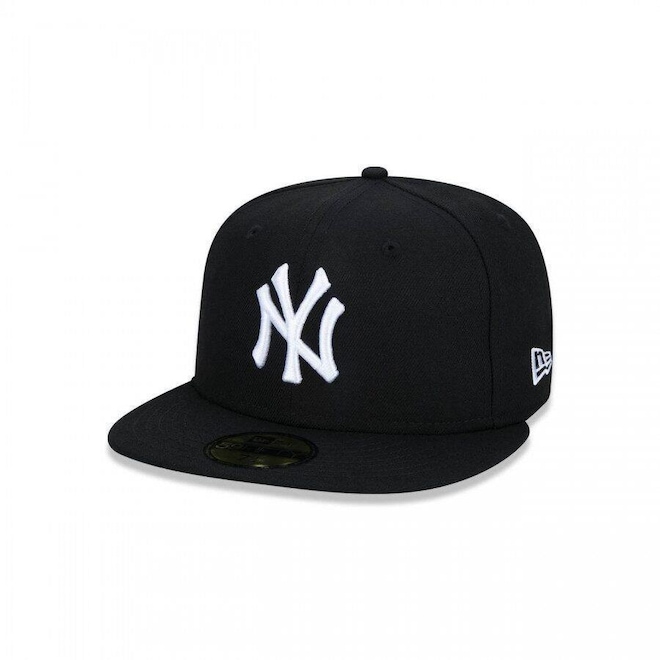 Boné Aba Reta Fechado New Era 59Fifty MLB New York Yankees - Adulto - Foto 1